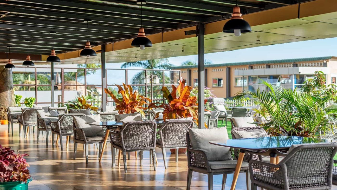 restaurant at afro park otel